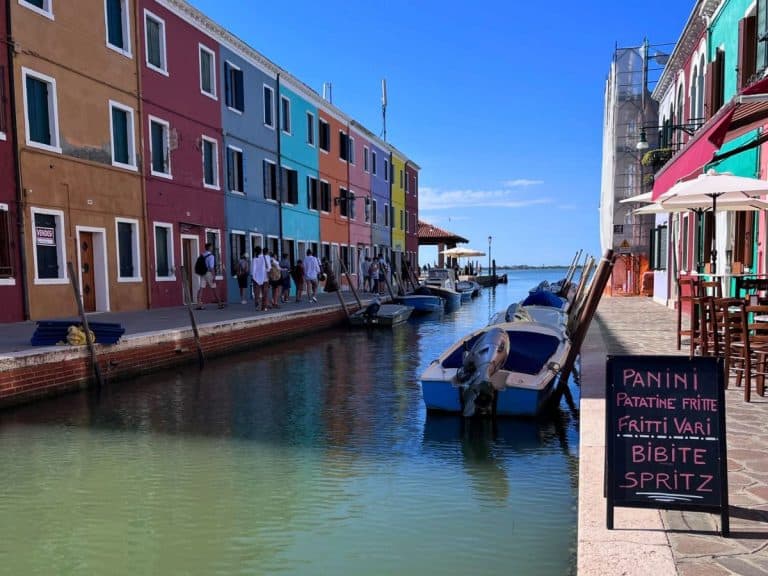 The island of Burano, off Venice, Italy, would make a fantastic sabbatical writing location.